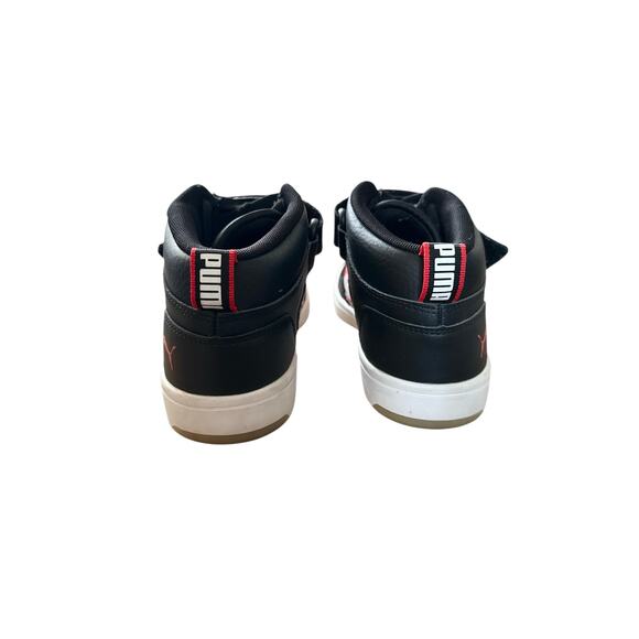 Puma Rebound Mid Strap Alumni Jr Sneaker Youth Boy Basketball Size 4.5 - Picture 9 of 11